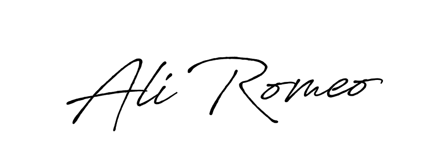 Here are the top 10 professional signature styles for the name Ali Romeo. These are the best autograph styles you can use for your name. Ali Romeo signature style 7 images and pictures png