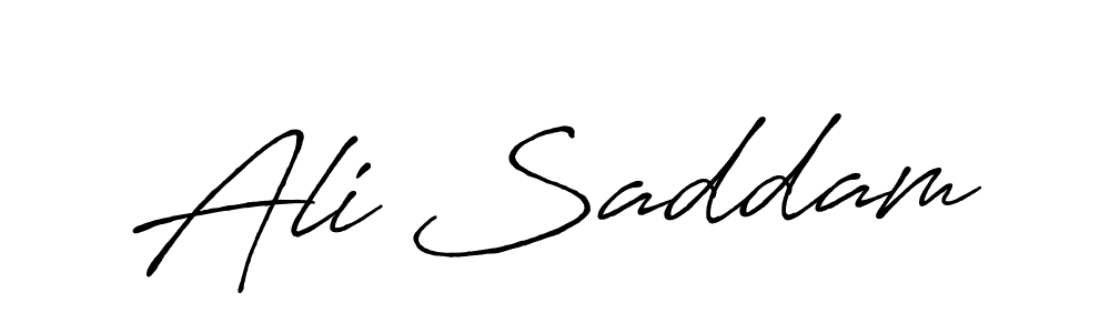 Also You can easily find your signature by using the search form. We will create Ali Saddam name handwritten signature images for you free of cost using Antro_Vectra_Bolder sign style. Ali Saddam signature style 7 images and pictures png