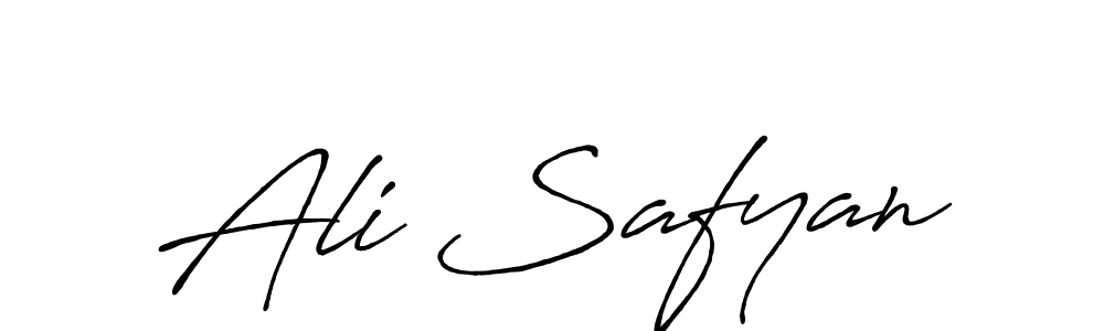 You should practise on your own different ways (Antro_Vectra_Bolder) to write your name (Ali Safyan) in signature. don't let someone else do it for you. Ali Safyan signature style 7 images and pictures png