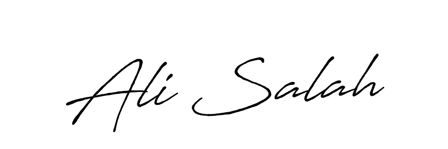 Make a beautiful signature design for name Ali Salah. Use this online signature maker to create a handwritten signature for free. Ali Salah signature style 7 images and pictures png