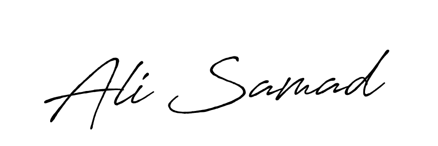 Ali Samad stylish signature style. Best Handwritten Sign (Antro_Vectra_Bolder) for my name. Handwritten Signature Collection Ideas for my name Ali Samad. Ali Samad signature style 7 images and pictures png