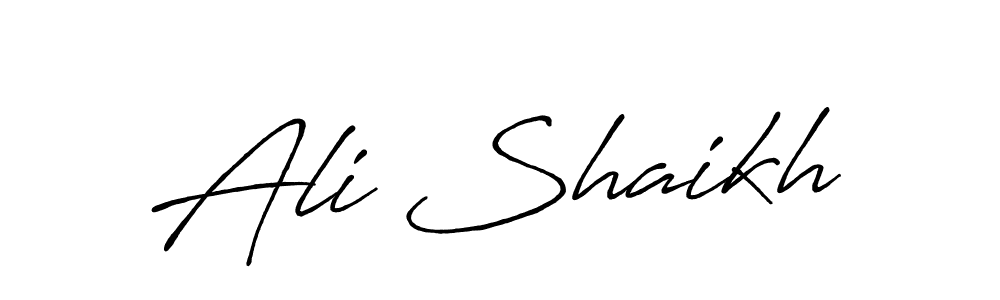 Make a short Ali Shaikh signature style. Manage your documents anywhere anytime using Antro_Vectra_Bolder. Create and add eSignatures, submit forms, share and send files easily. Ali Shaikh signature style 7 images and pictures png