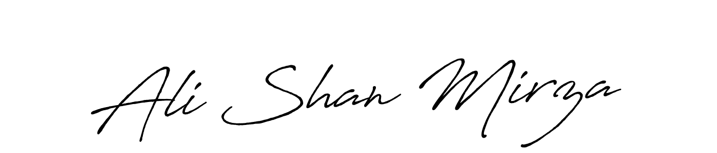 The best way (Antro_Vectra_Bolder) to make a short signature is to pick only two or three words in your name. The name Ali Shan Mirza include a total of six letters. For converting this name. Ali Shan Mirza signature style 7 images and pictures png
