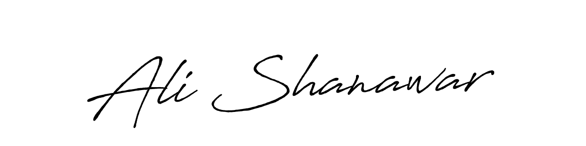 Similarly Antro_Vectra_Bolder is the best handwritten signature design. Signature creator online .You can use it as an online autograph creator for name Ali Shanawar. Ali Shanawar signature style 7 images and pictures png