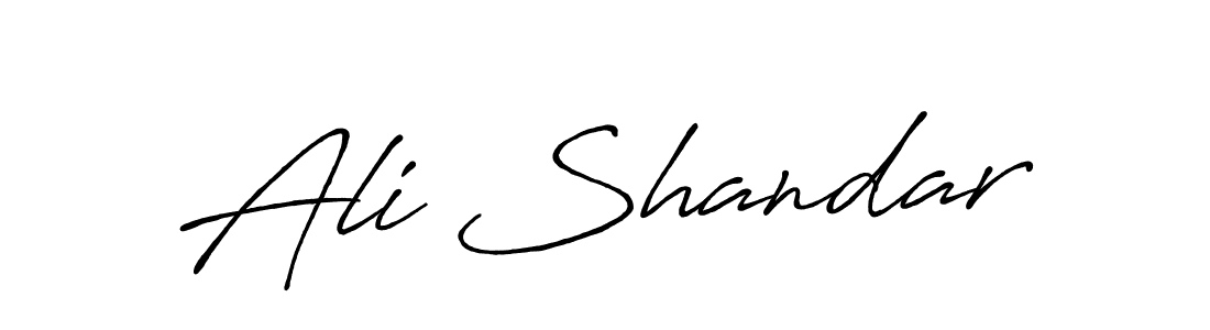 You should practise on your own different ways (Antro_Vectra_Bolder) to write your name (Ali Shandar) in signature. don't let someone else do it for you. Ali Shandar signature style 7 images and pictures png