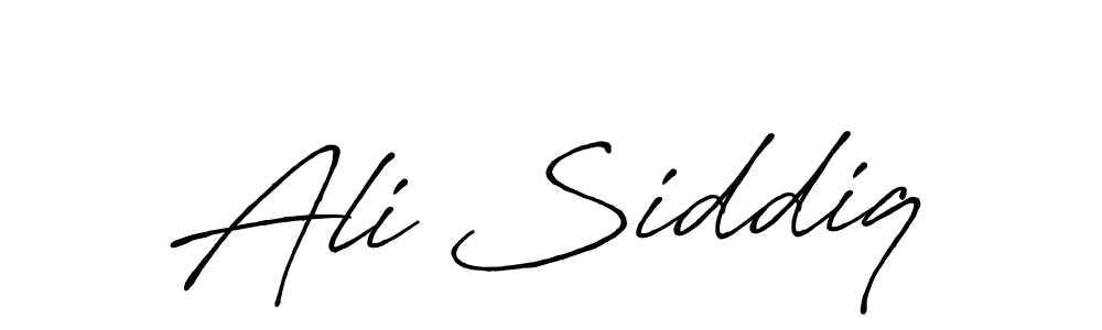 How to make Ali Siddiq signature? Antro_Vectra_Bolder is a professional autograph style. Create handwritten signature for Ali Siddiq name. Ali Siddiq signature style 7 images and pictures png