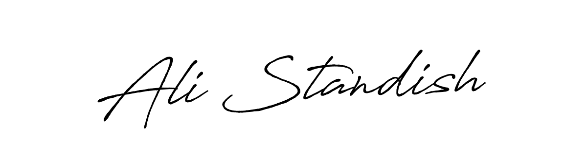 See photos of Ali Standish official signature by Spectra . Check more albums & portfolios. Read reviews & check more about Antro_Vectra_Bolder font. Ali Standish signature style 7 images and pictures png