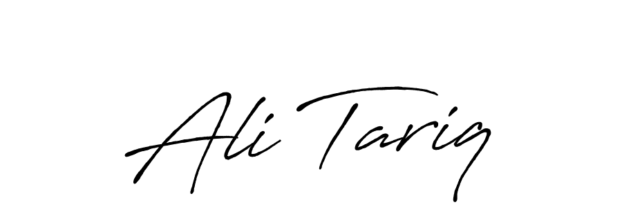 How to make Ali Tariq signature? Antro_Vectra_Bolder is a professional autograph style. Create handwritten signature for Ali Tariq name. Ali Tariq signature style 7 images and pictures png