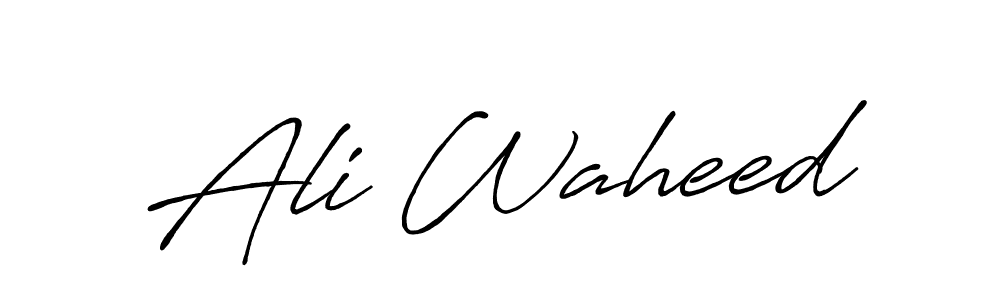 How to make Ali Waheed signature? Antro_Vectra_Bolder is a professional autograph style. Create handwritten signature for Ali Waheed name. Ali Waheed signature style 7 images and pictures png