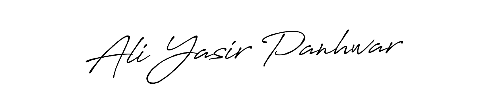 Make a beautiful signature design for name Ali Yasir Panhwar. Use this online signature maker to create a handwritten signature for free. Ali Yasir Panhwar signature style 7 images and pictures png