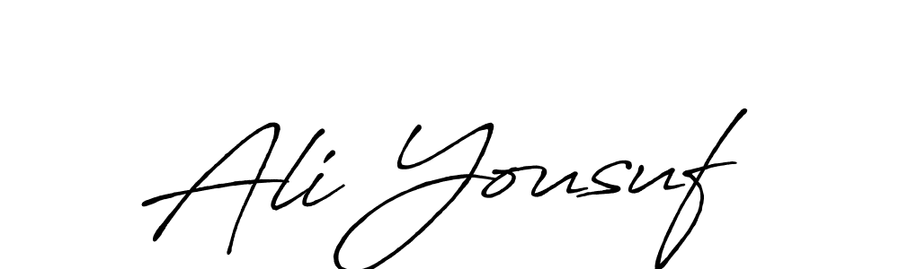 Antro_Vectra_Bolder is a professional signature style that is perfect for those who want to add a touch of class to their signature. It is also a great choice for those who want to make their signature more unique. Get Ali Yousuf name to fancy signature for free. Ali Yousuf signature style 7 images and pictures png