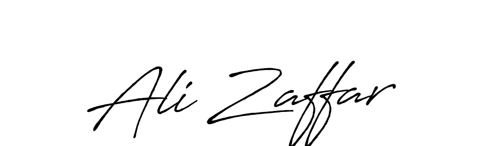 Also we have Ali Zaffar name is the best signature style. Create professional handwritten signature collection using Antro_Vectra_Bolder autograph style. Ali Zaffar signature style 7 images and pictures png