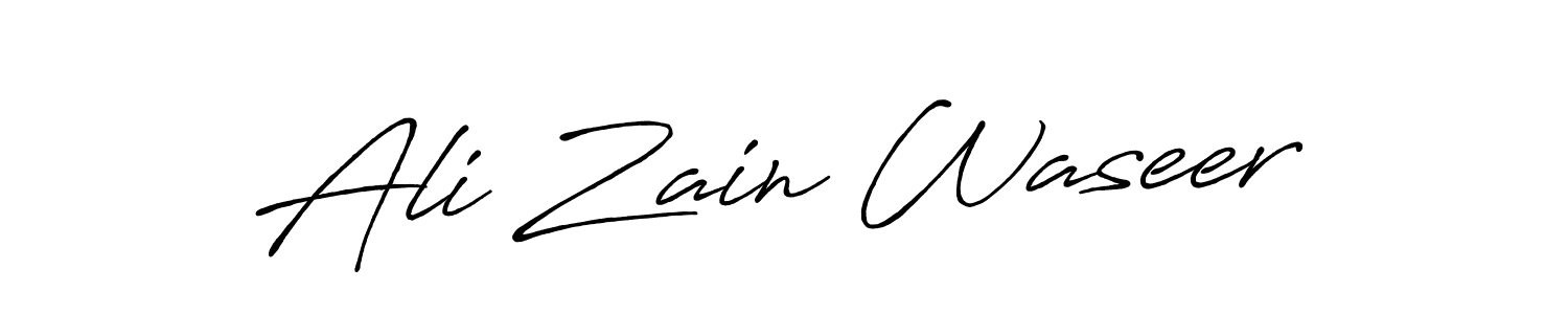 How to Draw Ali Zain Waseer signature style? Antro_Vectra_Bolder is a latest design signature styles for name Ali Zain Waseer. Ali Zain Waseer signature style 7 images and pictures png
