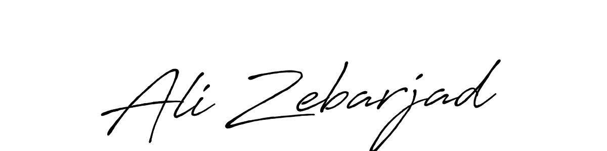 Use a signature maker to create a handwritten signature online. With this signature software, you can design (Antro_Vectra_Bolder) your own signature for name Ali Zebarjad. Ali Zebarjad signature style 7 images and pictures png