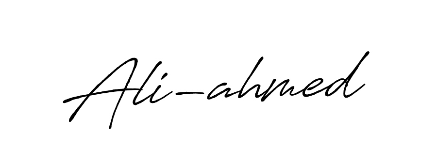 How to Draw Ali-ahmed signature style? Antro_Vectra_Bolder is a latest design signature styles for name Ali-ahmed. Ali-ahmed signature style 7 images and pictures png
