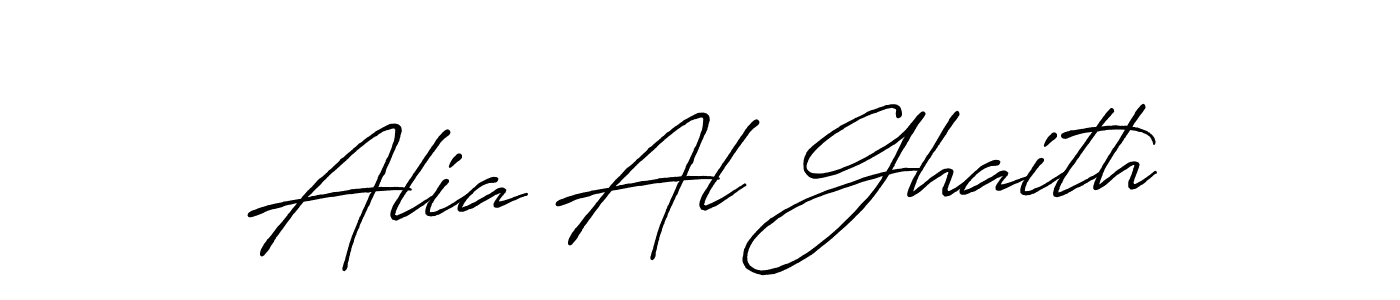 It looks lik you need a new signature style for name Alia Al Ghaith. Design unique handwritten (Antro_Vectra_Bolder) signature with our free signature maker in just a few clicks. Alia Al Ghaith signature style 7 images and pictures png