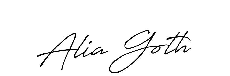 Here are the top 10 professional signature styles for the name Alia Goth. These are the best autograph styles you can use for your name. Alia Goth signature style 7 images and pictures png