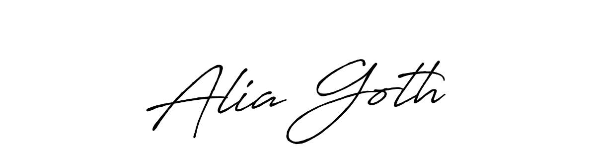 It looks lik you need a new signature style for name Alia Goth☆. Design unique handwritten (Antro_Vectra_Bolder) signature with our free signature maker in just a few clicks. Alia Goth☆ signature style 7 images and pictures png