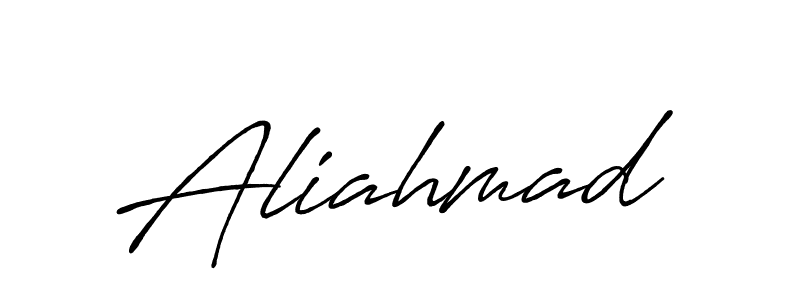 if you are searching for the best signature style for your name Aliahmad. so please give up your signature search. here we have designed multiple signature styles  using Antro_Vectra_Bolder. Aliahmad signature style 7 images and pictures png