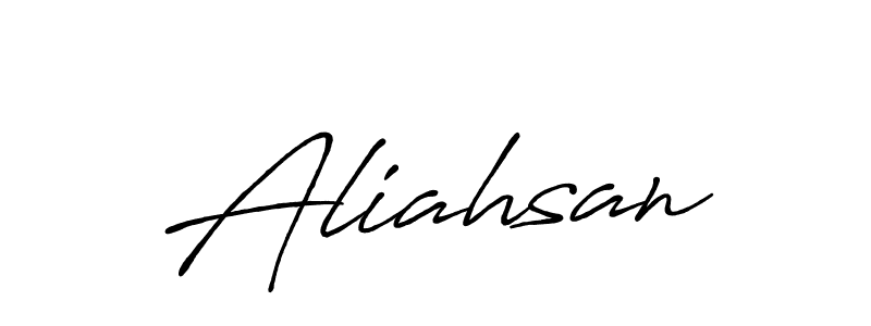 This is the best signature style for the Aliahsan name. Also you like these signature font (Antro_Vectra_Bolder). Mix name signature. Aliahsan signature style 7 images and pictures png