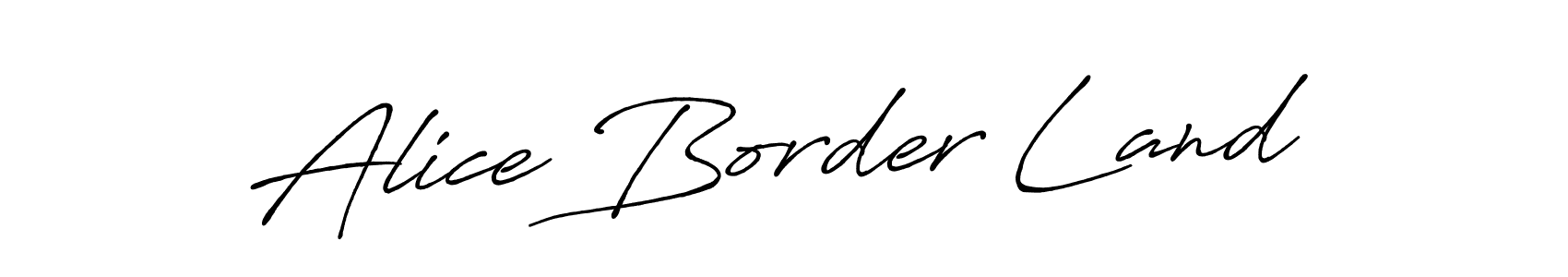 if you are searching for the best signature style for your name Alice Border Land. so please give up your signature search. here we have designed multiple signature styles  using Antro_Vectra_Bolder. Alice Border Land signature style 7 images and pictures png