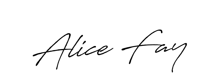 Antro_Vectra_Bolder is a professional signature style that is perfect for those who want to add a touch of class to their signature. It is also a great choice for those who want to make their signature more unique. Get Alice Fay name to fancy signature for free. Alice Fay signature style 7 images and pictures png