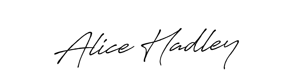 How to make Alice Hadley signature? Antro_Vectra_Bolder is a professional autograph style. Create handwritten signature for Alice Hadley name. Alice Hadley signature style 7 images and pictures png