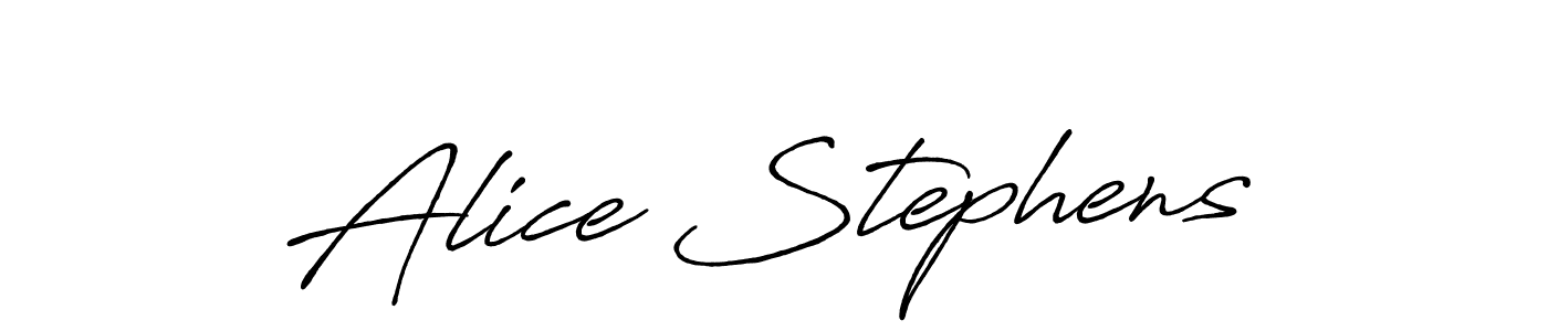 Antro_Vectra_Bolder is a professional signature style that is perfect for those who want to add a touch of class to their signature. It is also a great choice for those who want to make their signature more unique. Get Alice Stephens name to fancy signature for free. Alice Stephens signature style 7 images and pictures png