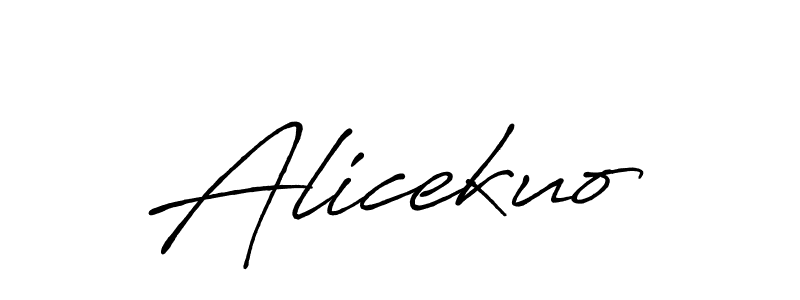 See photos of Alicekuo official signature by Spectra . Check more albums & portfolios. Read reviews & check more about Antro_Vectra_Bolder font. Alicekuo signature style 7 images and pictures png