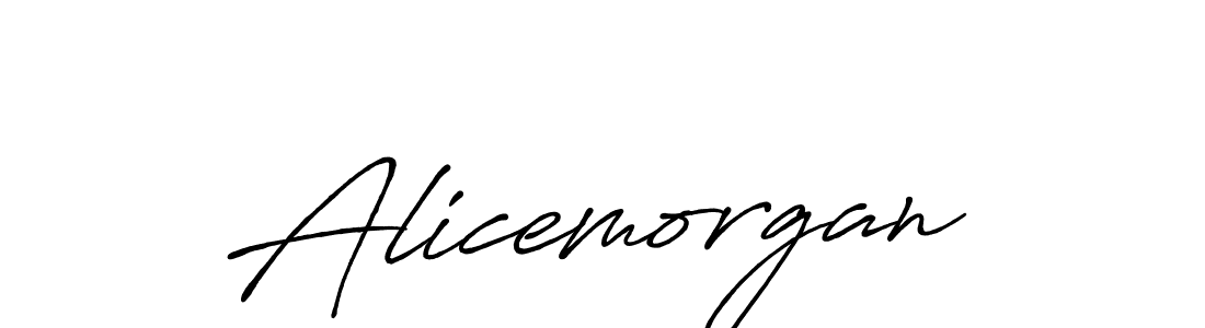 The best way (Antro_Vectra_Bolder) to make a short signature is to pick only two or three words in your name. The name Alicemorgan include a total of six letters. For converting this name. Alicemorgan signature style 7 images and pictures png