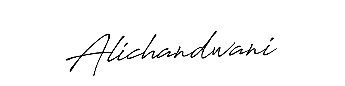 Once you've used our free online signature maker to create your best signature Antro_Vectra_Bolder style, it's time to enjoy all of the benefits that Alichandwani name signing documents. Alichandwani signature style 7 images and pictures png