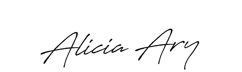 The best way (Antro_Vectra_Bolder) to make a short signature is to pick only two or three words in your name. The name Alicia Ary include a total of six letters. For converting this name. Alicia Ary signature style 7 images and pictures png