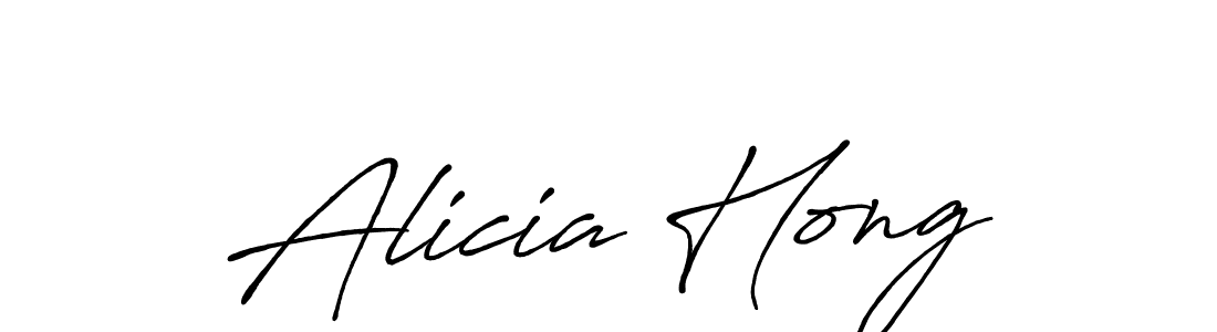 Make a short Alicia Hong signature style. Manage your documents anywhere anytime using Antro_Vectra_Bolder. Create and add eSignatures, submit forms, share and send files easily. Alicia Hong signature style 7 images and pictures png