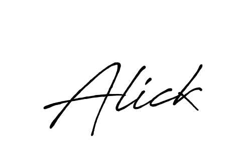 Make a short Alick signature style. Manage your documents anywhere anytime using Antro_Vectra_Bolder. Create and add eSignatures, submit forms, share and send files easily. Alick signature style 7 images and pictures png