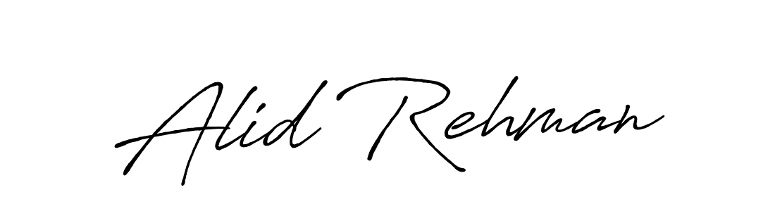 Best and Professional Signature Style for Alid Rehman. Antro_Vectra_Bolder Best Signature Style Collection. Alid Rehman signature style 7 images and pictures png