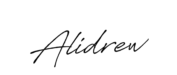 Antro_Vectra_Bolder is a professional signature style that is perfect for those who want to add a touch of class to their signature. It is also a great choice for those who want to make their signature more unique. Get Alidrew name to fancy signature for free. Alidrew signature style 7 images and pictures png