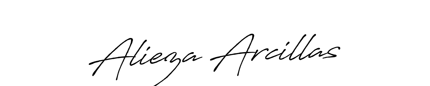 The best way (Antro_Vectra_Bolder) to make a short signature is to pick only two or three words in your name. The name Alieza Arcillas include a total of six letters. For converting this name. Alieza Arcillas signature style 7 images and pictures png