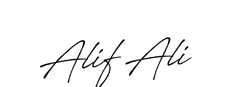 Antro_Vectra_Bolder is a professional signature style that is perfect for those who want to add a touch of class to their signature. It is also a great choice for those who want to make their signature more unique. Get Alif Ali name to fancy signature for free. Alif Ali signature style 7 images and pictures png