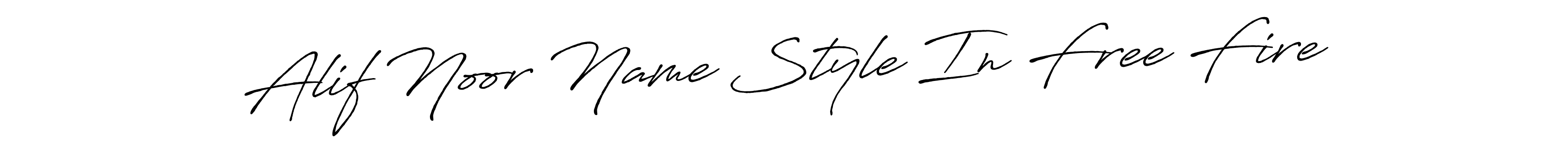 Alif Noor Name Style In Free Fire stylish signature style. Best Handwritten Sign (Antro_Vectra_Bolder) for my name. Handwritten Signature Collection Ideas for my name Alif Noor Name Style In Free Fire. Alif Noor Name Style In Free Fire signature style 7 images and pictures png