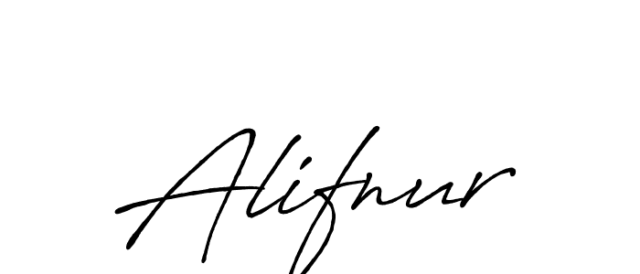 Also You can easily find your signature by using the search form. We will create Alifnur name handwritten signature images for you free of cost using Antro_Vectra_Bolder sign style. Alifnur signature style 7 images and pictures png