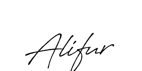 The best way (Antro_Vectra_Bolder) to make a short signature is to pick only two or three words in your name. The name Alifur include a total of six letters. For converting this name. Alifur signature style 7 images and pictures png