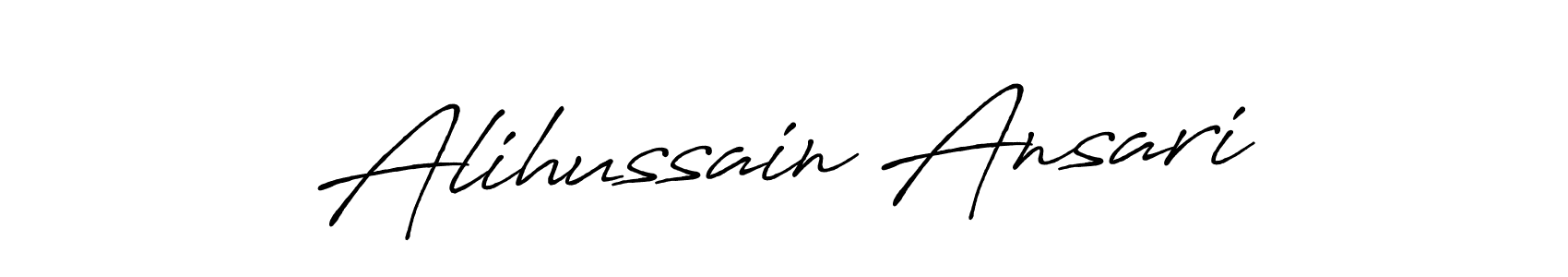 This is the best signature style for the Alihussain Ansari name. Also you like these signature font (Antro_Vectra_Bolder). Mix name signature. Alihussain Ansari signature style 7 images and pictures png