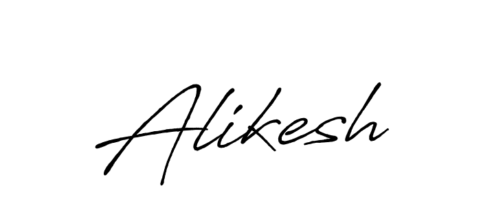 Alikesh stylish signature style. Best Handwritten Sign (Antro_Vectra_Bolder) for my name. Handwritten Signature Collection Ideas for my name Alikesh. Alikesh signature style 7 images and pictures png