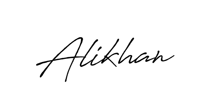 How to Draw Alikhan signature style? Antro_Vectra_Bolder is a latest design signature styles for name Alikhan. Alikhan signature style 7 images and pictures png