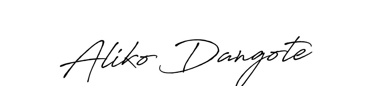 Once you've used our free online signature maker to create your best signature Antro_Vectra_Bolder style, it's time to enjoy all of the benefits that Aliko Dangote name signing documents. Aliko Dangote signature style 7 images and pictures png