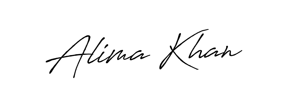 Make a short Alima Khan signature style. Manage your documents anywhere anytime using Antro_Vectra_Bolder. Create and add eSignatures, submit forms, share and send files easily. Alima Khan signature style 7 images and pictures png