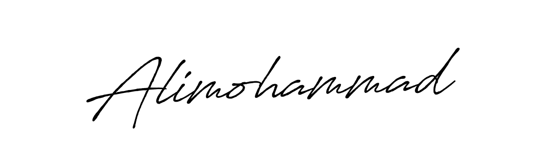 How to Draw Alimohammad signature style? Antro_Vectra_Bolder is a latest design signature styles for name Alimohammad. Alimohammad signature style 7 images and pictures png