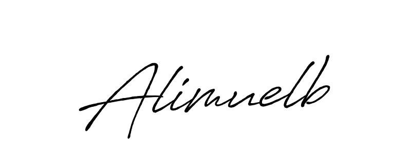 Also You can easily find your signature by using the search form. We will create Alimuelb name handwritten signature images for you free of cost using Antro_Vectra_Bolder sign style. Alimuelb signature style 7 images and pictures png