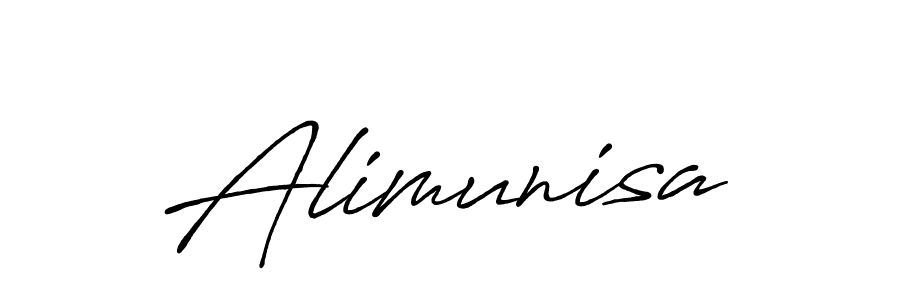 How to Draw Alimunisa signature style? Antro_Vectra_Bolder is a latest design signature styles for name Alimunisa. Alimunisa signature style 7 images and pictures png