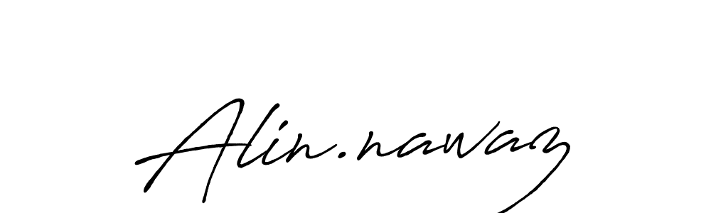 Design your own signature with our free online signature maker. With this signature software, you can create a handwritten (Antro_Vectra_Bolder) signature for name Alin.nawaz. Alin.nawaz signature style 7 images and pictures png